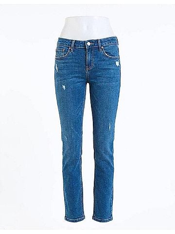 Dear John Blaire St. Tropez High Rise Pants in Dark Wash (view 1)