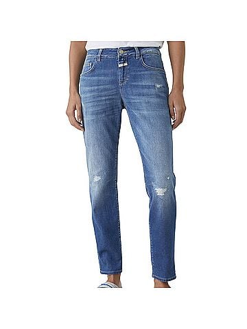 Closed Baker Slim Fit Jean in Mid Blue (view 2)