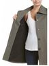 Hatch Solid Black Women's Swing Coat Spring Jacket in Black One size - photo 3