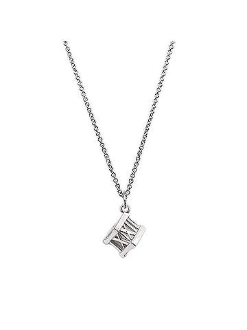 Tiffany & Co. TIFFANY&amp;Co. Tiffany Atlas Cube Necklace Pendant, SV925 Silver, Women's (view 1)