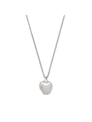 Tiffany & Co. TIFFANY&amp;Co. Tiffany Apple Necklace Pendant SV925 Silver Men's Women's (view 1)