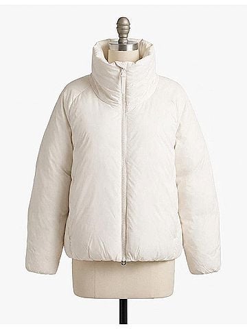 Beyond Yoga Warm Up Puffer Jacket in Glacier (view 1)