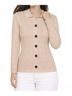 J'envie Solid Brown The Malago Jacket in Sand Size M - photo 2