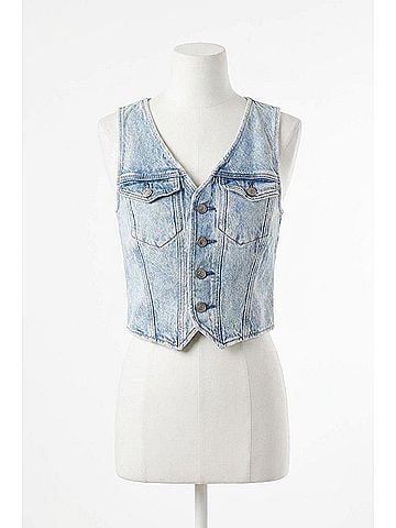 Daze Kiss Vest in First Move Wash (view 1)
