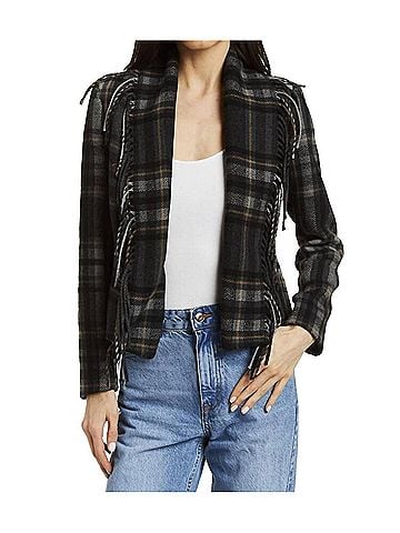 Drew Warren Jacket in Charcoal (view 2)