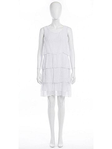 GiGi Moda Sora Silk Dress in White (view 1)