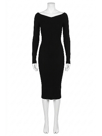 Hatch Maternity The Alessia Dress in Black (view 1)