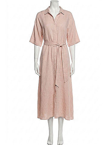 Hatch Maternity The Elsa Dress in Petal Gingham (view 1)