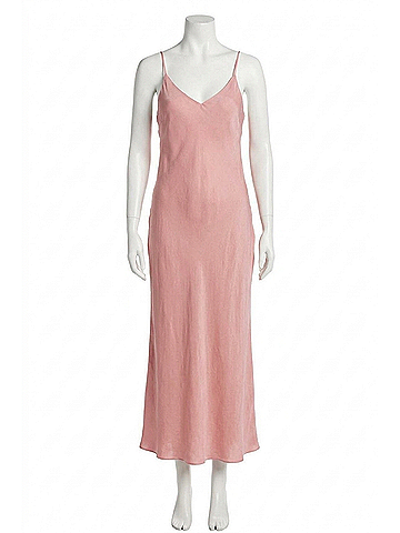 Hatch Ricky Slip Maternity Dress in Bergonia Pink (view 1)