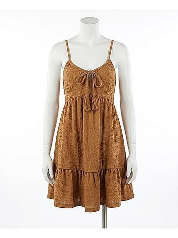 O'Neill Saige Dress in Brown (view 1)