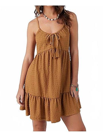 O'Neill Saige Dress in Brown (view 2)