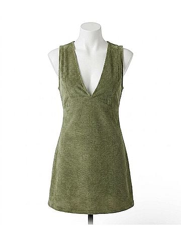 O'Neill Poppy Corduroy Dress in Green (view 1)