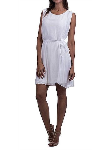 GiGi Moda Evelina Mini Dress in White (view 2)