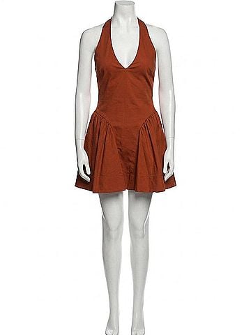 Astr Meana Dress in Brown (view 1)