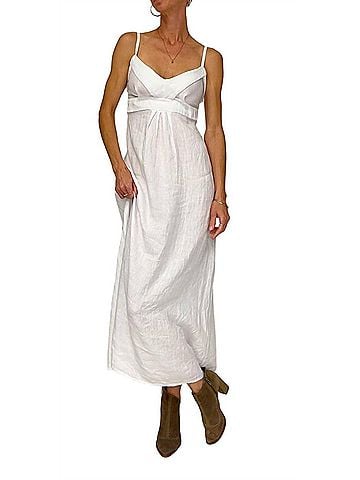 GiGi Moda Zora Maxi Dress in White (view 2)