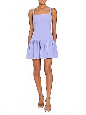 Amanda Uprichard Bryony Dress in English Lavender (view 2)