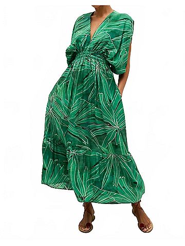 Marie Oliver Venus Maxi Dress in Amazon (view 2)