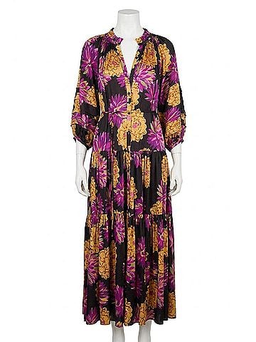 Apiece Apart Noto Maxi Dress in Pom Floral (view 1)