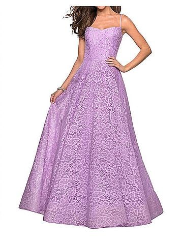 La Femme Prom Dress in Lavender (view 2)