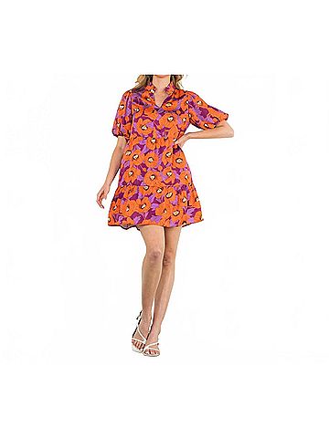THML Pretty As A Posy Dress in Purple (view 2)