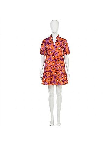 THML Pretty As A Posy Dress in Purple (view 1)