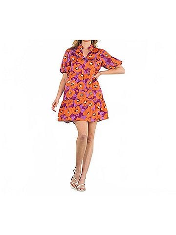 THML Pretty As A Posy Dress in Purple (view 2)