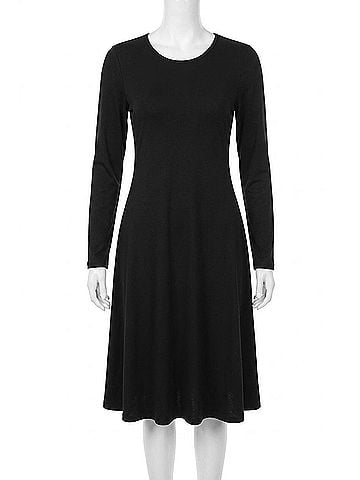 Karen Kane Kate Midi Dress in Black (view 1)