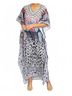 Etcetera Gray Kaftan Dress in Printed One size - photo 2