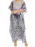Etcetera Gray Kaftan Dress in Printed One size - photo 3