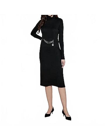 Ralph Lauren Sacura Mini Dress in Black (view 2)