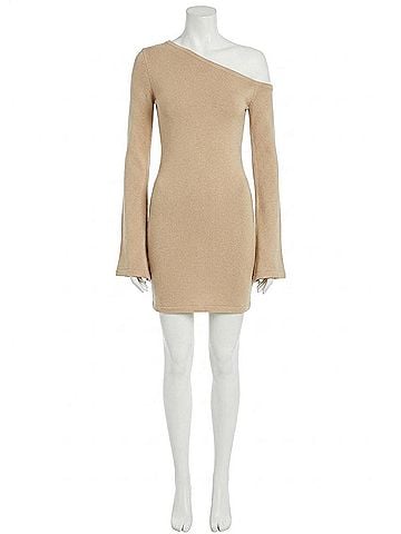 Ser.O.Ya Koa Mini Dress in Sand (view 1)