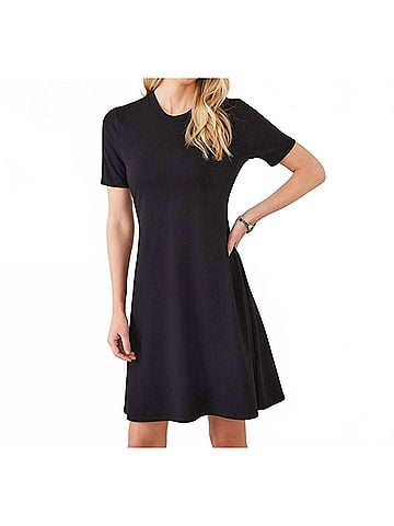 Karen Kane A Line Dress in Black (view 2)