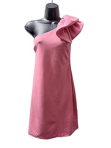 She + Sky Women's Briar Mini Dress in Pink (view 2)