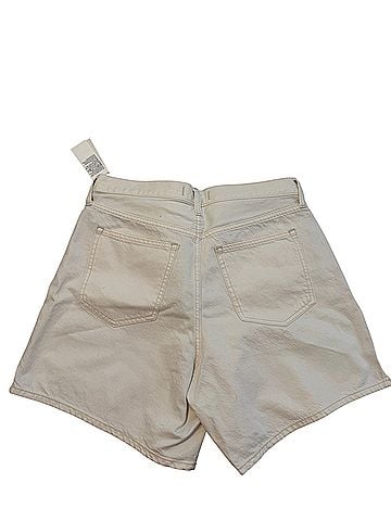 Abercrombie & Fitch high rise loose Denim Shorts (view 2)