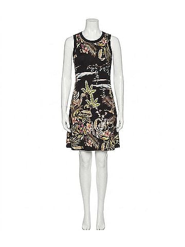 Karen Kane Tabitha Halter Dress in Tropical Print (view 1)