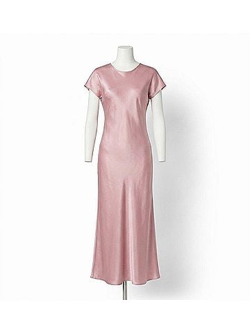 Fifteen Twenty Emmeline Bias Dress in Mauve (view 1)