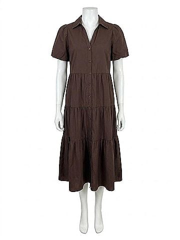 Brochu Walker Havana Midi Dress in Java (view 1)