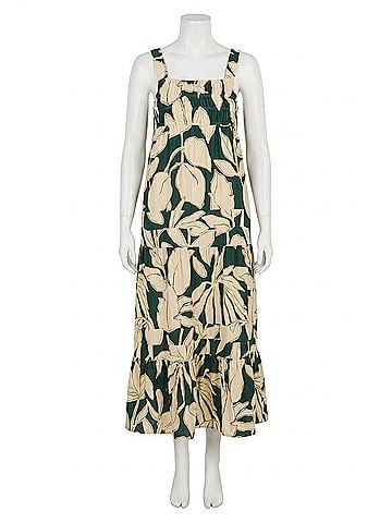 Tribal Ava Maxi Dress in Rainforest (view 1)