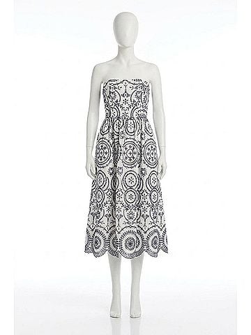 Steve Madden Shirley Midi Dress in Marine (view 1)