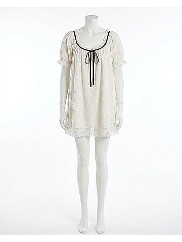Free People Juno Mini Dress in Tea Black Combo (view 1)