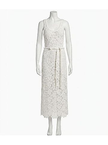 Jonathan Simkhai Eloise Lace Maxi Dress in White (view 1)