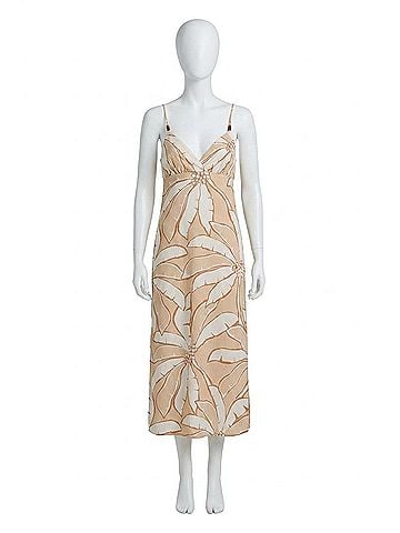 Billabong Tropic Breeze Midi Dress in Stone (view 1)