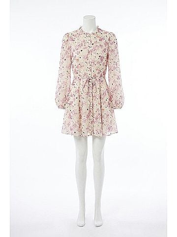 Lucy Paris Valetta Mini Dress in White (view 1)