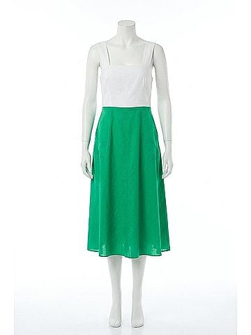 Drew Caitlin Twofer Dress in Emerald (view 1)