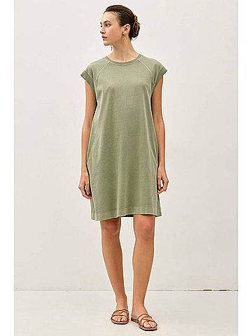 Be Cool Indy Dress in Green (view 2)