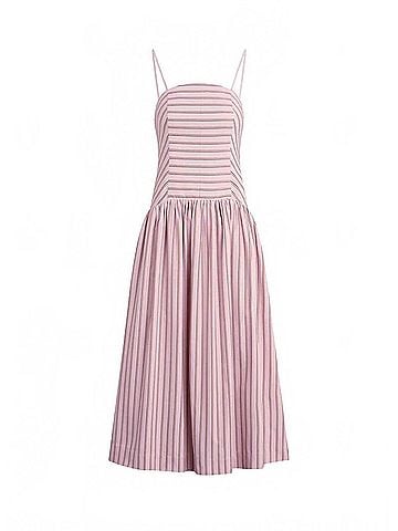 Joe's Jeans Mara Dress in Blush Pink Stripe (view 1)