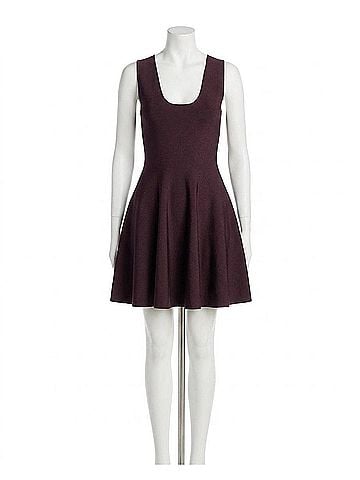 A.L.C. Sera Dress in Deepest Brown (view 1)