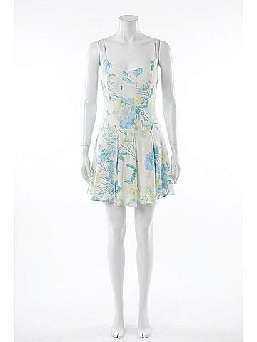 Olivaceous Demi Mini Dress in Floral Multi (view 1)