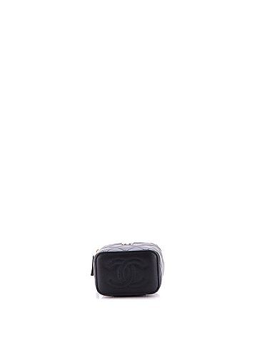 Chanel Classic Top Handle Vanity Case with Chain Quilted Lambskin Mini (view 2)