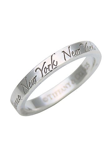 Tiffany & Co. Tiffany &amp; Co. Notes New York Ring, SV925, Women's. (view 2)
